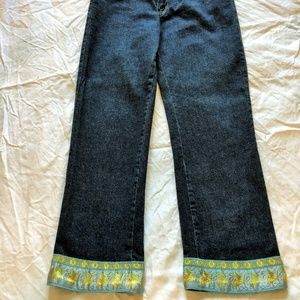 Karen Kane embellished jeans